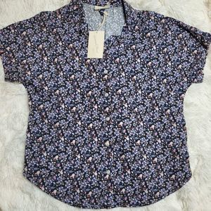 Target Universal Thread Floral Button Up Shirt